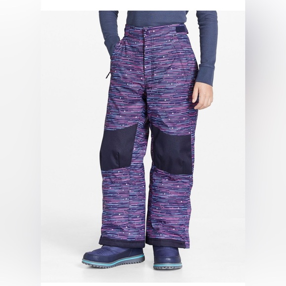 LL Bean Kids’ Cold Buster Snow Bibs, size 8. - Picture 1 of 6